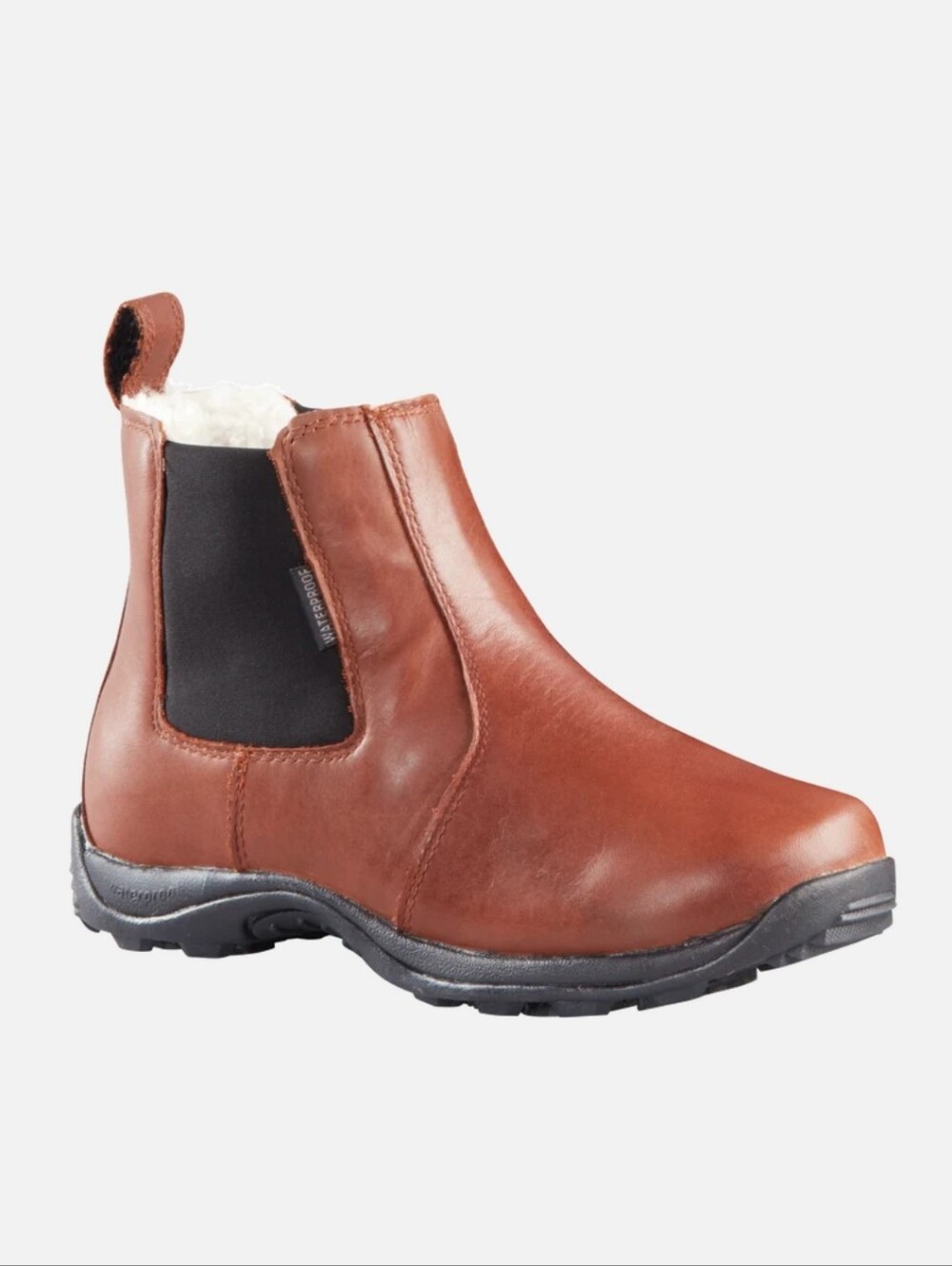 Baffin Telluride Winter Boots Color Barley NWT 11 Pull On Lined Leather